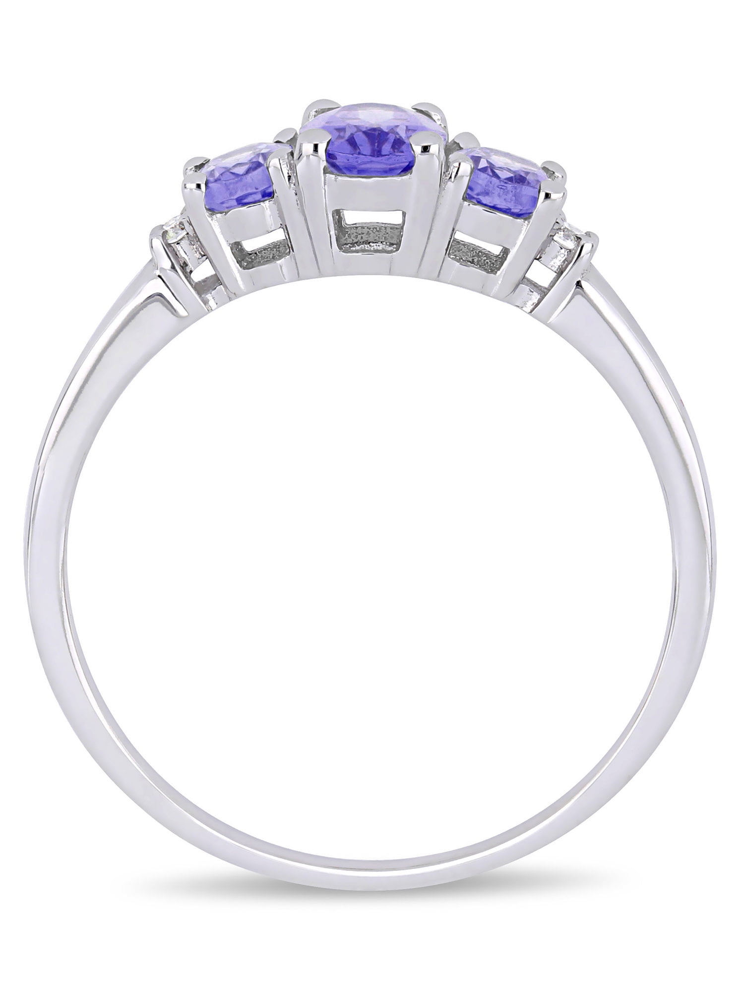 Everly Women's Tanzanite 10k White Gold Ring