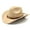 Camel, variant on Western Cowboy  Cowgirl Hat Felt Wide Brim Women Men Fedora Hats