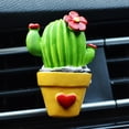 thumbnail image 4 of Kenally Planta de simulación 3D creativa, decoración de salida de aire acondicionado automático, Clip de Perfume, ambientador, fragancia para coche, Type3 NO3 Kenally VI000964-04, 4 of 6