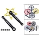 thumbnail image 1 of s de de bicicleta ligeros BCD de 130 mm, piezas de reparación de juego de individuales / dobles de aleación de aluminio un Pernos de oro Baoblaze Brazo de manivela de bicicleta, 1 of 7