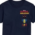 thumbnail image 3 of Marvel Deadpool & Wolverine - Logo And Icons - Men's Short Sleeve Graphic T-Shirt, 3 of 5