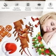 thumbnail image 3 of Christmas Gingerbread Wreath Throw Blanket Soft Warm Merry Xmas Lightweight Flannel Plush Fuzzy Blankets Gift for Women Kids Boys Teens 50X60 in, 3 of 6