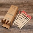 thumbnail image 5 of Bamboo Toothbrush Soft Bristle Toothbrush 10-Pack - BPA Free Adult Soft Bristle Toothbrush | Eco-Friendly, Compostable & Biodegradable Toothbrush | Na, 5 of 5