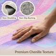 thumbnail image 6 of ODIKA Tie Pink Dye Kawaii Mermaid Galaxy Motif Shaped for Queen Size Bedroom, Under Bed, Master Suite, Foldable Easy Care, 6 of 7