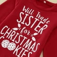 thumbnail image 5 of KVPLBQFD Christmas Long Sleeve Shirts Santa Tshirt Kids Sweatshirts Toddler White Tshirt Sweatshirt Girls Kids Clothes Toddler Clothes for Boys 2t, 5 of 6