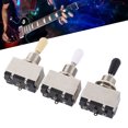 thumbnail image 4 of Guitar 3 Way Switch, Metal Electric Guitar Toggle Switch Replacement Enhance Diversity  For Music Performance, 4 of 8