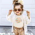 thumbnail image 3 of Birthday Girl Rainbow Sunbeam T-Shirt Girls Bday Retro Groovy Flower Tee Natural Shirt Youth Large, 3 of 3