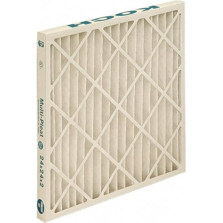 

Made in USA 20 x 25 x 4 80 to 85% Efficiency Wire-Backed Pleated Air Filter MERV 13 Synthetic Integrated Beverage Board Frame 500 Max FPM 1 740 CFM For Any Unit