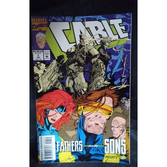 Pre-Owned Cable #7 1994 Marvel Comics Comic Book - Walmart.com