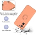 thumbnail image 5 of Compatible with Xiaomi 13T Pro Case Silicone Cute Shockproof Anti-Scratch Xiaomi 13T Pro Phone Case with Ring Kickstand Full Body Protection Cases for Women (Orange), 5 of 14