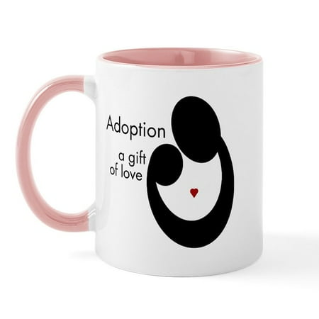 

CafePress - ADOPTION GIFT OF LOVE Mug - 11 oz Ceramic Mug - Novelty Coffee Tea Cup