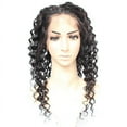 thumbnail image 6 of Jerry Curly Lace Frontal Closure 13x4 Ear to Ear Lace Frontal Free Part Pre Plucked Frontal Brazilian Human Hair 13x4" Full Lace Frontal Closure With Baby Hair Natural Black Color 20", 6 of 7
