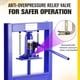 thumbnail image 2 of Kojooin Prensa Hidráulica para Taller 6T, Prensa para Taller con Marco en H, Prensa para Taller de Banco Ajustable con 2 Placas de Presión, Altura de Mesa de Trabajo Ajustable, 2 of 6