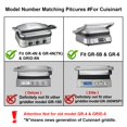 thumbnail image 2 of Waffle Plates Only for Cuisinart Griddler GR-4N,, 2 of 7
