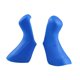thumbnail image 3 of 2 fundas protectoras para palanca de cambios de bicicleta, puños de freno azul, 3 of 9