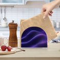 thumbnail image 6 of Table Napkin Holder, One Sizex1 Kitchen Napkin Holder Acrylic Napkin Holder Restaurant Napkin Holder Pretty Purple Curve, 6 of 9