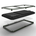 thumbnail image 3 of Dteck Case For Samsung Galaxy A51 4G (6.5 inch),Shockproof Armor Rugged Rubber Metal Aluminum Tempered Glass Screen Protective Hybrid Back Phone Case Cover ,Green, 3 of 5