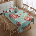 thumbnail image 2 of Rectangle Waterproof Pioneer Pink Peel Tablecloth Reusable Washable Weight Fabric Table Covers for Restaurant,Picnic,Indoor and Outdoor Dining 60 Inch X 84 Inch, 2 of 5