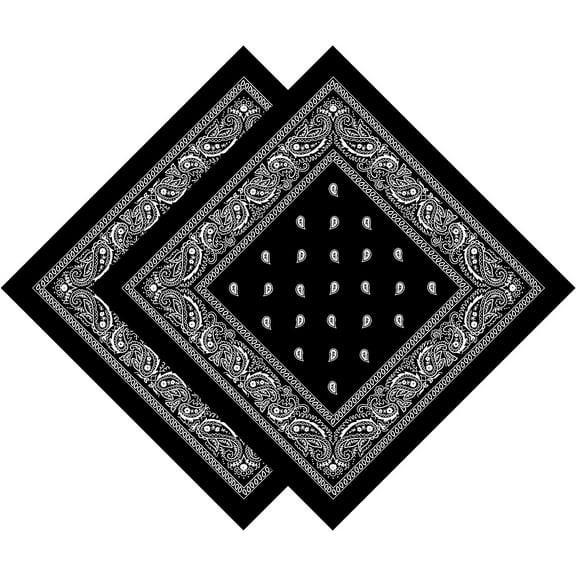 Heritage Products Lint Free Seasoning Oil Applicator. 100% Cotton Bandanas For Cast Iron Skillet Griddle Dutch Oven Conditioning Oil Application. Pack of Two.