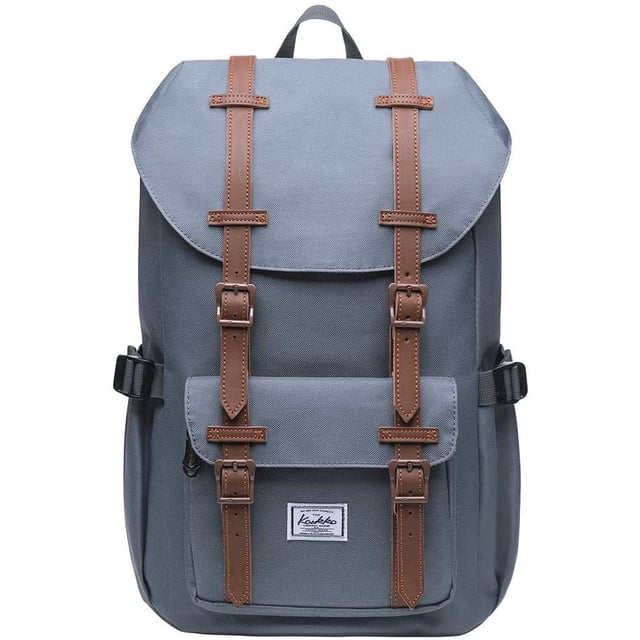 Mochila para portátil KAUKKO al aire libre 15.6 pulgadas 5-7-gris