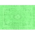 thumbnail image 1 of Ahgly Company Indoor Rectangle Abstract Emerald Green Modern Area Rugs, 2' x 3', 1 of 4