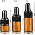 thumbnail image 2 of 20Pcs Amber Glass Dropper Bottles With Black Caps, Measured Pipette, Funnel and Labels3ML Glass Eye Dropper Bottles for Essential Oil Pipette Refillable, 2 of 9