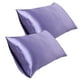 thumbnail image 1 of Fiudx Juego de Fundas de Almohada de Seda Sintética, Tacto Satinado Suave, Diseño de Sobre, Transpirable y Agradable para La Piel y El Cabello, Color Blanco, 2 Piezas, Tamaño 50 X 76 Cm., 1 of 1