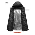 thumbnail image 5 of Chaqueta calefactora para hombre, Parkas cálidas, abrigo táctico, chaleco calefactado, 21 áreas, Invierno, 5 of 5