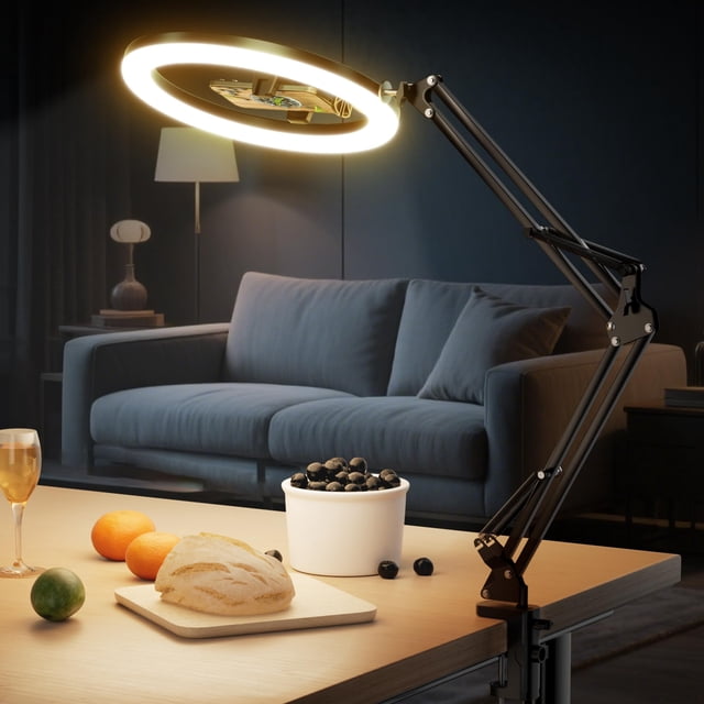 Luz Anular de Cámara UBeesize 12" para Toma Superior