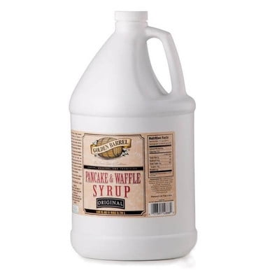 Golden Barrel Pancake and Waffle Syrup Bulk Foodservice 1 Gallon