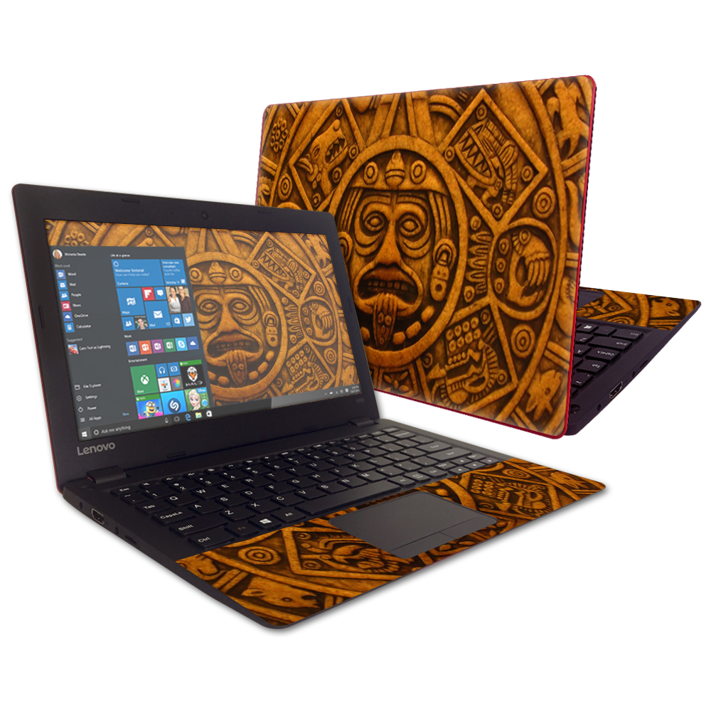 MightySkins Skin for Lenovo IdeaPad 100s 11.6" Carved Aztec