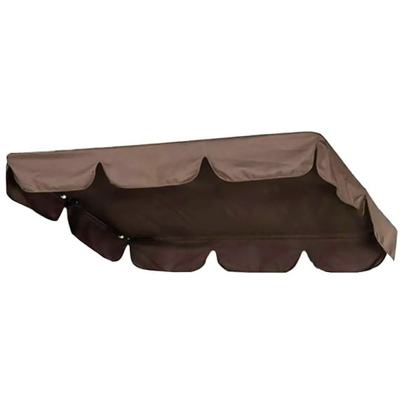 BESTONZON Outdoor Swing Roof Cover Dust Proof Cover Weatherproof Swing Canopy Swing Covering
