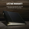 thumbnail image 4 of Bellagio-Italia CD/DVD Storage Binder - Black - Leather - 384-Disc Capacity - Storage Organizer for DVDs, CDs, Blu Rays, & Video Games - Acid-Free Binder Organizer Sheets - 6 Pack Bonus Sheets, 4 of 7