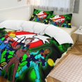 thumbnail image 6 of Real Ghostbusters 3 Pieces Bedding Sets Comfortable Soft Comforter Sets Decoration Bedroom Gifts With 1 Duvet Cover 2 Pillowcases, 6 of 7
