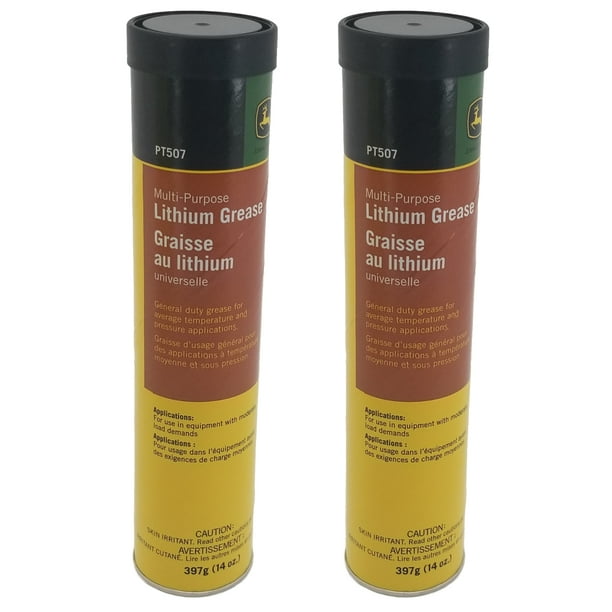 John Deere Original Equipment Multipurpose Lithium Grease (SET OF 2