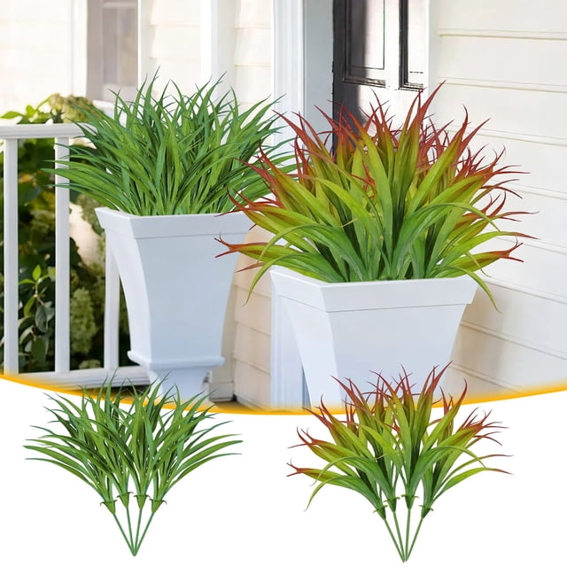 mfyjkho Plantas Artificiales De Otoño Para Decoración De Interiores Y Exteriores - Simulación De Vegetación De Plástico Duradero - 1 Pieza