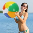 thumbnail image 2 of RuWeoMaa 8 Pack Beach Balls, 18.5 Inch Beach Balls for Kids, Rainbow Color Pool Toys Pool Balls for Swimming Pool, Beach Toys Inflatable Ball for Summer Parties and Water Games, 2 of 7