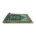 thumbnail image 2 of Ahgly Company Indoor Rectangle Abstract Light Blue Modern Area Rugs, 8' x 10', 2 of 4