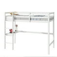 thumbnail image 5 of Miniyam Wood Twin Size High Loft Bed with Desk for Kids and Teens , Built-in Desk, White, 5 of 7