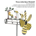 thumbnail image 3 of Bees Windmill, Lovely Bees Windmill Easy Installation Wide Application Metal  For Courtyard For Outdoors, 3 of 8