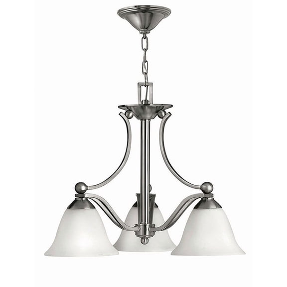 Hinkley Lighting - Bolla - 3 Light Small Chandelier in Transitional Style - 22.5