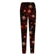 thumbnail image 5 of Outfmvch Christmas Leggings for Women Christmas Pants for Women Compression Leggings for Women Baggy Sweatpants Thermal Pants Corduroy Pants Women Cotton Leggings Orange 2xl, 5 of 6