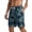 Hawaiian Blue, variant on Men’s Swim Trunks Quick Dry Board Shorts with Mesh Lining and Pockets Elastic Waist Drawstring Beach Shorts Tropical Floral Cargo Breathable Swimwear Bathing Suits for Swimming Surfing Vacation