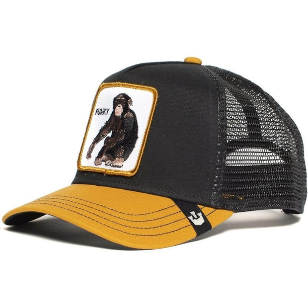 Farm Animal Trucker Adjustable Baseball Cap Mesh Style For Men Women Hat Snapback Hip Hop Bros