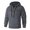 Dark Gray, variant on Hoodies for Men Quarter Zip Sweatshirt Tactical Cargo Pullover Long Sleeve Fashion Sweatshirts Drawstring Loose Fit Fall Winter Hoodie Pullover with Multi Pockets