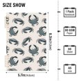 thumbnail image 4 of joogoo Spiral Journal Notebook Vintage Crab Print College Ruled Notebooks 8.3" x 5.7" 2 PCs, 4 of 8