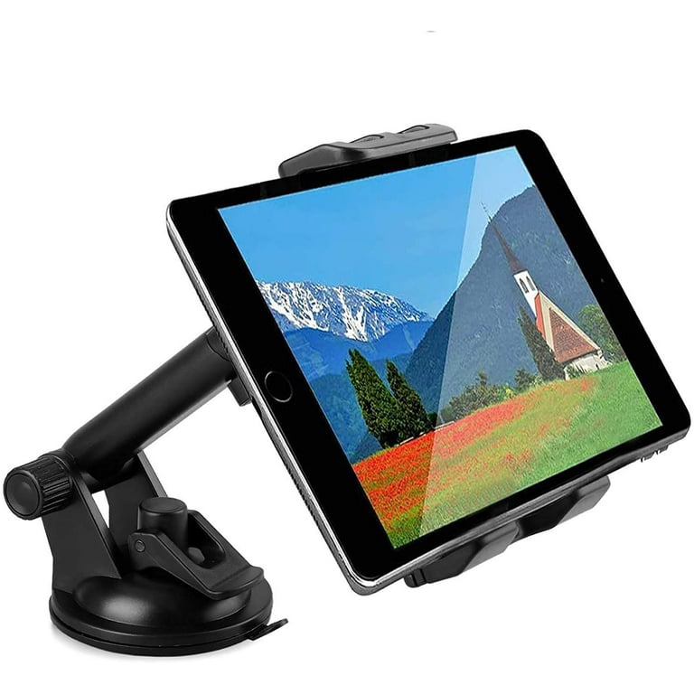 Car Tablet Mount Universal Dashboard Windshield Car Phone Holder 360°  Swivel with Suction Cup