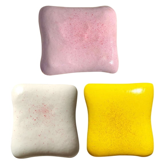 Butter Squishy, Slow Rising Squishy, Stress Balls, Squishy Toys Stress Relief & Fidget Toys for ADHD, Party Favor Gift (3Pcs)