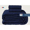 thumbnail image 3 of Juego de Sábanas Polares Matrimoniales We2 Dream - Extra suave s- Para todo el año y habitaciones con aire acondicionado - Color Azul Marino, 3 of 11