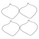 thumbnail image 5 of IDEANATEGRATE 4Ud Para Basureros Domésticos Con Ajuste Elástico Para Evitar Desplazamiento De Bolsas, 5 of 8